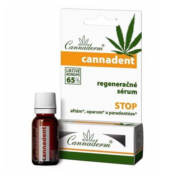Cannaderm Cannadent regenerační sérum, 5 ml