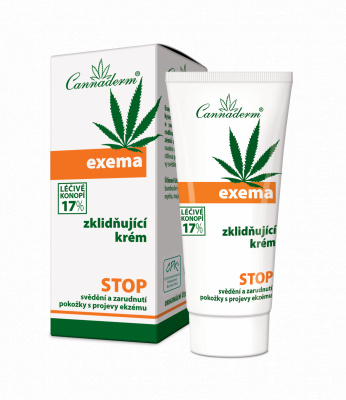 Cannaderm Exema zklidňující krém, 50ml