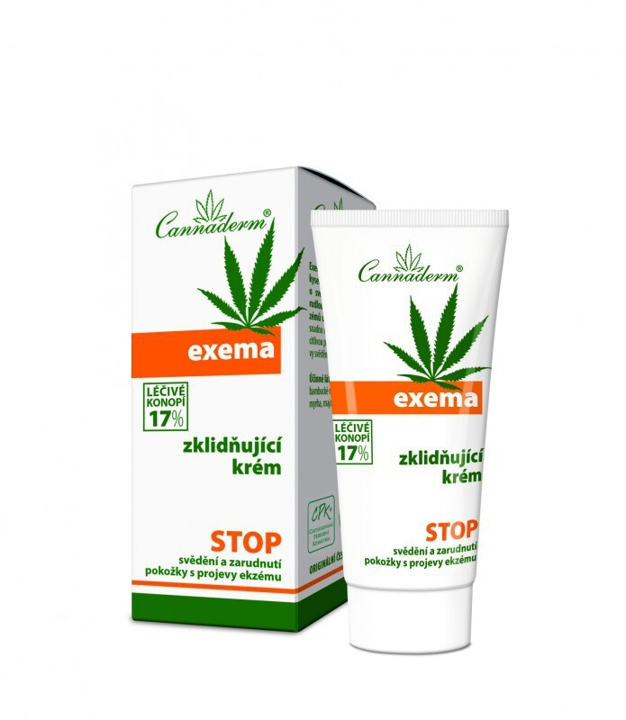 Cannaderm Exema zklidňující krém, 50ml