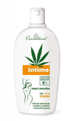 Cannaderm Intime mycí emulze, 150+50ml