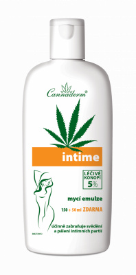 Cannaderm Intime mycí emulze, 150+50ml