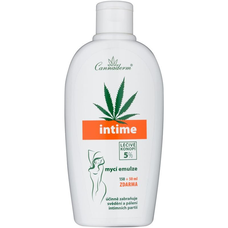 Cannaderm Intime mycí emulze, 150+50ml
