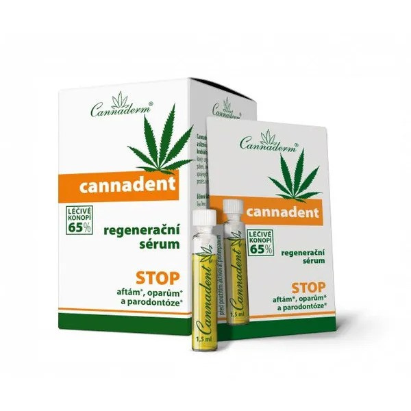 Cannaderm Cannadent regenerační sérum, 10x1,5 ml