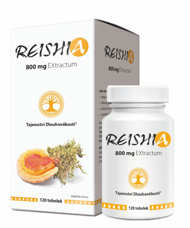 REISHIA 800 mg extractum 120 tobolek
