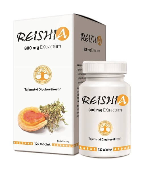 REISHIA 800 mg extractum 120 tobolek