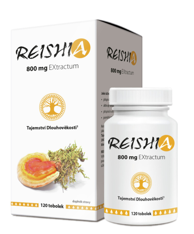 REISHIA 800 mg extractum 120 tobolek