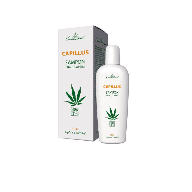 Cannaderm Capillus šampon proti lupům, 150ml
