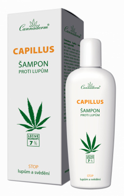 Cannaderm Capillus šampon proti lupům, 150ml