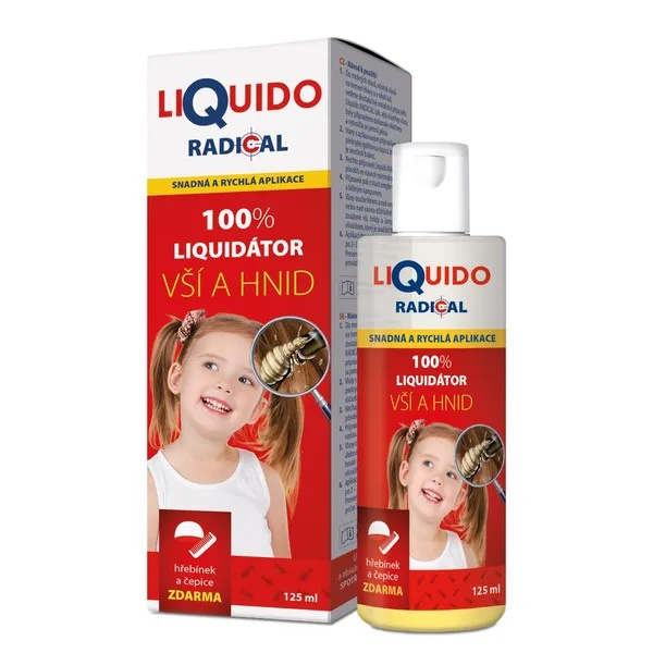 LiQuido Radical šampon na vši, 125ml