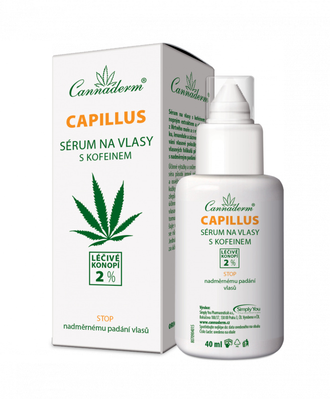 Cannaderm Capillus sérum na vlasy s kofeinem, 40ml