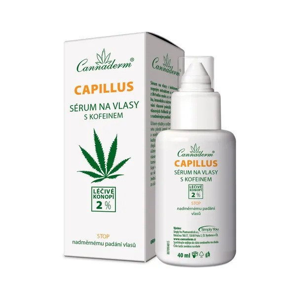 Cannaderm Capillus sérum na vlasy s kofeinem, 40ml