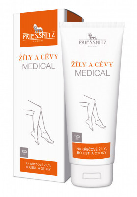 Priessnitz Žíly a cévy Medical, 125 ml