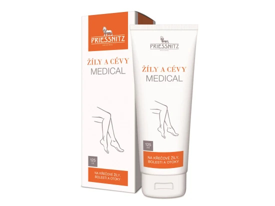 Priessnitz Žíly a cévy Medical, 125 ml