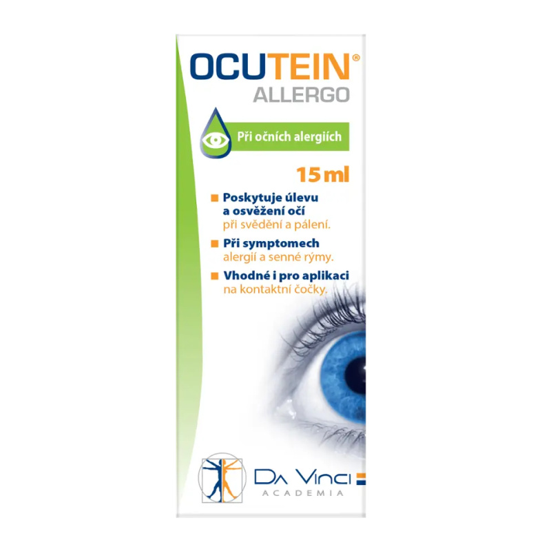 Da Vinci Academia OCUTEIN ALLERGO oční kapky, 15ml