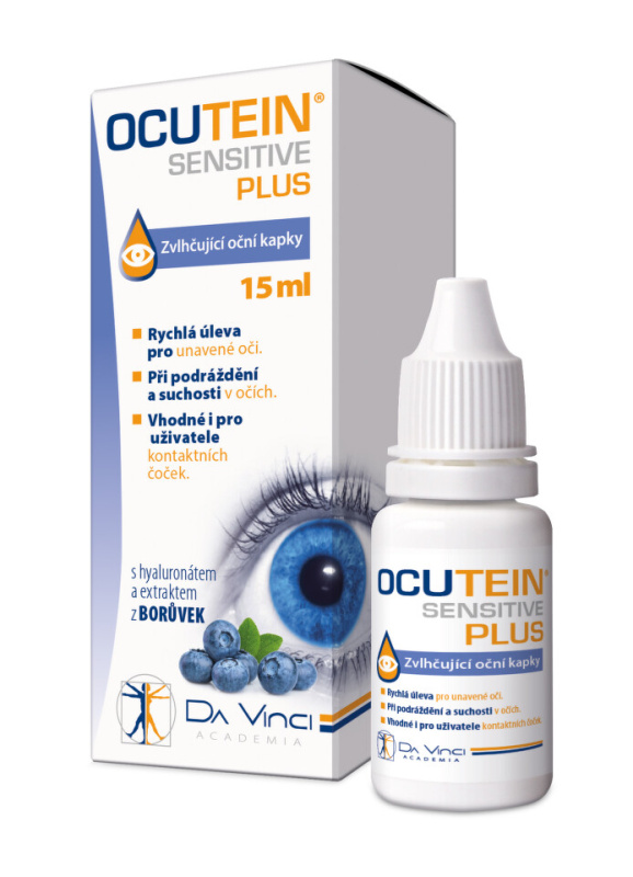 Da Vinci Academia Ocutein Sensitive Plus oční kapky, 15 ml