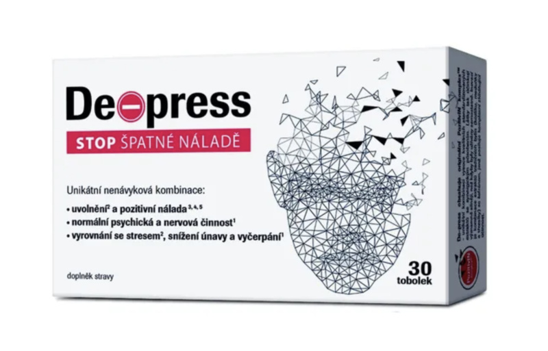 DE-PRESS De-press, 30 tobolek