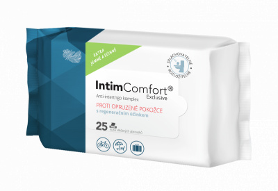 IntimComfort 25 kapesníčků anti-intertrigo komplex