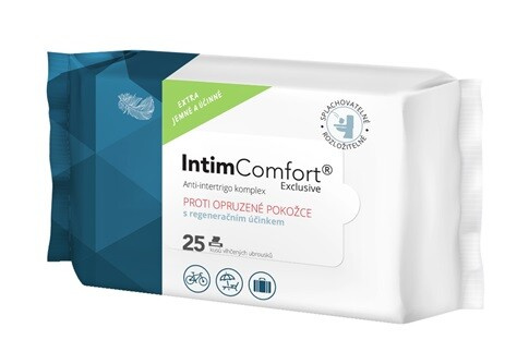 IntimComfort 25 kapesníčků anti-intertrigo komplex