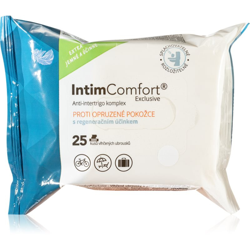 IntimComfort 25 kapesníčků anti-intertrigo komplex
