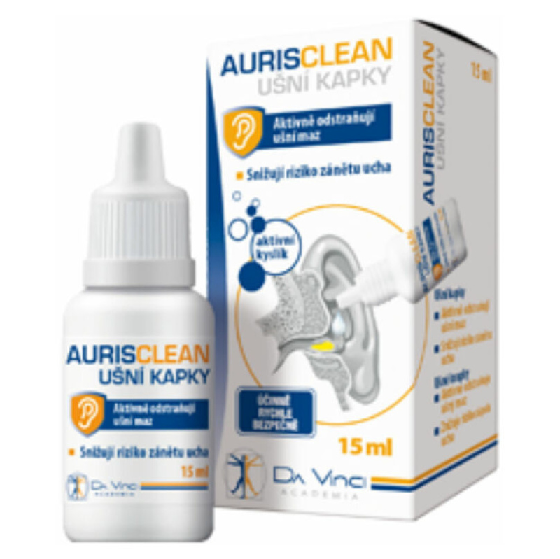 Da Vinci Academia AurisClean ušní kapky, 15ml