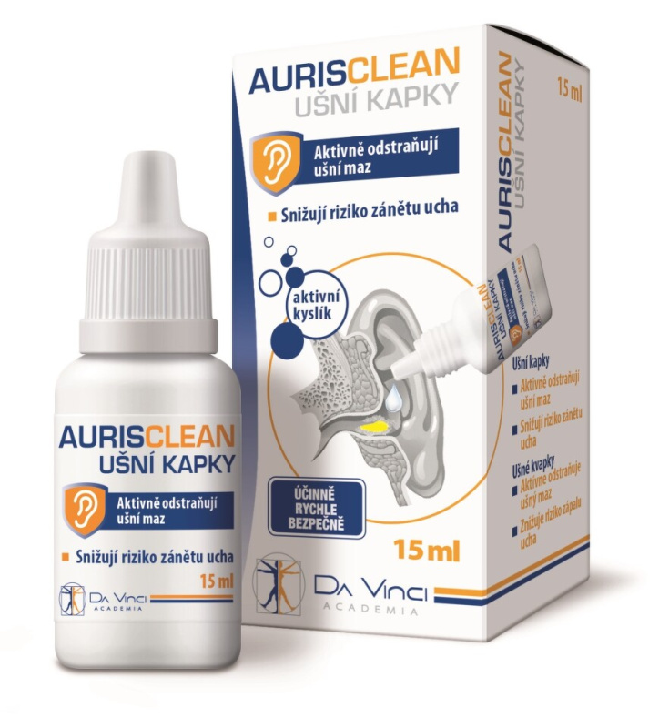 Da Vinci Academia AurisClean ušní kapky, 15ml
