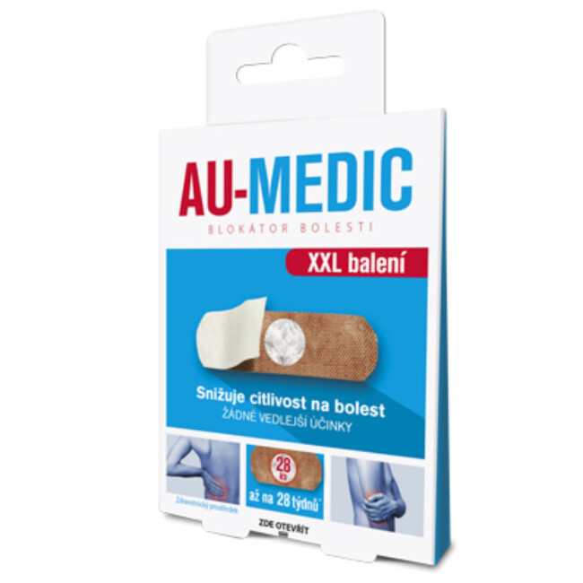 AU-MEDIC blokátor bolesti, 28 ks