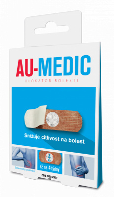 AU-MEDIC blokátor bolesti, 4 ks