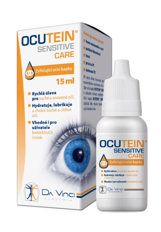 Da Vinci Academia Ocutein SENSITIVE CARE oční kapky, 15ml