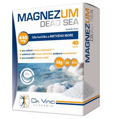 Da Vinci Academia Magnezum Dead Sea, 40 tablet