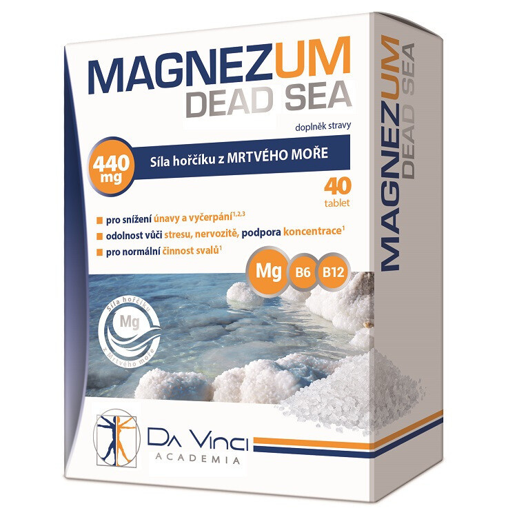 Da Vinci Academia Magnezum Dead Sea, 40 tablet