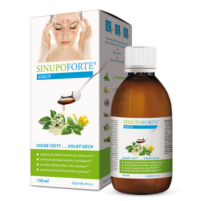 SINUPO Forte Sirup, 150 ml