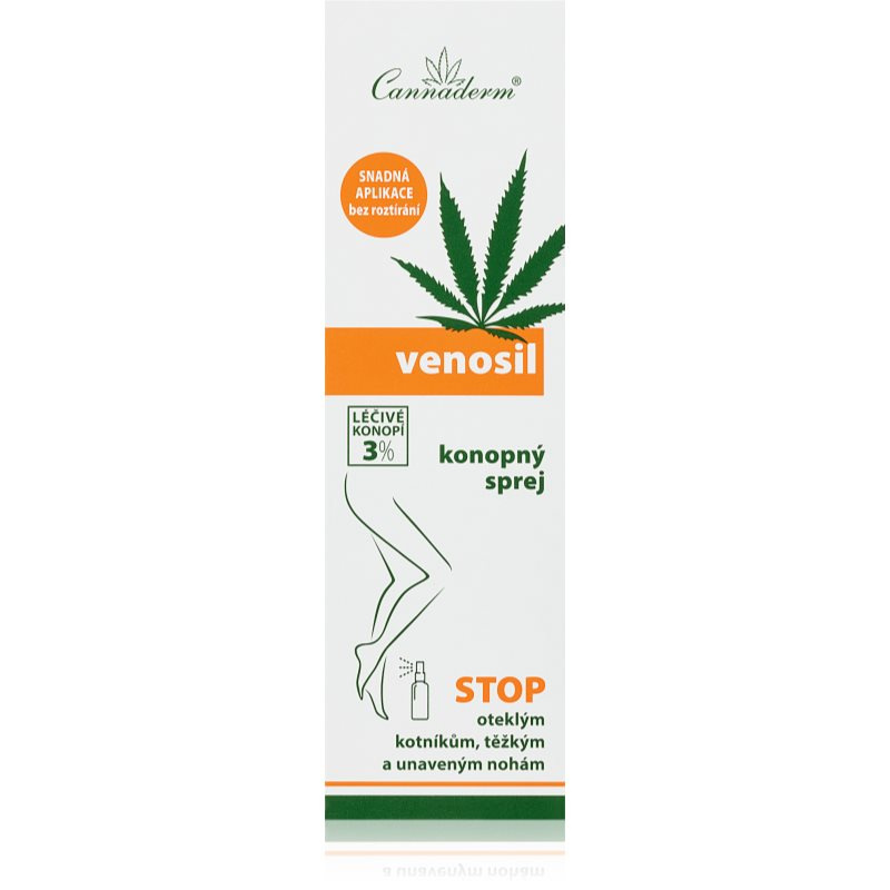 Cannaderm Venosil konopný sprej, 150 ml