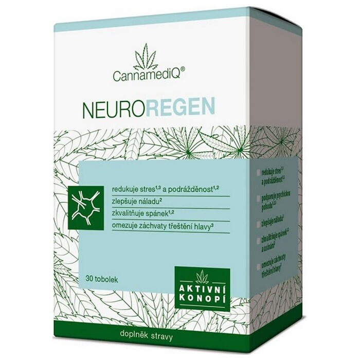 CannamediQ Neuroregen, 30 tobolek