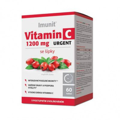 IMUNIT Vitamin C 1200 mg urgent se šípky 60 tablet