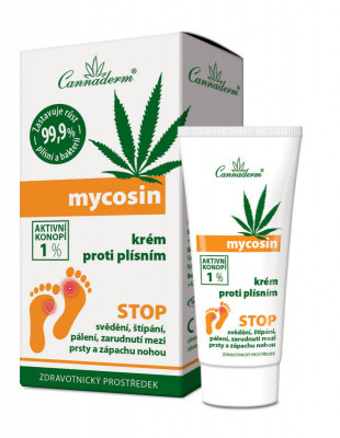 Cannaderm Mycosin krém proti plísním, 30 ml