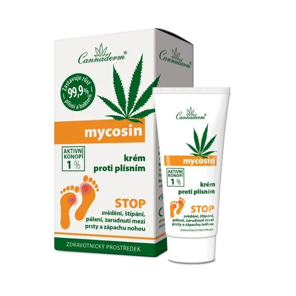 Cannaderm Mycosin krém proti plísním, 30 ml