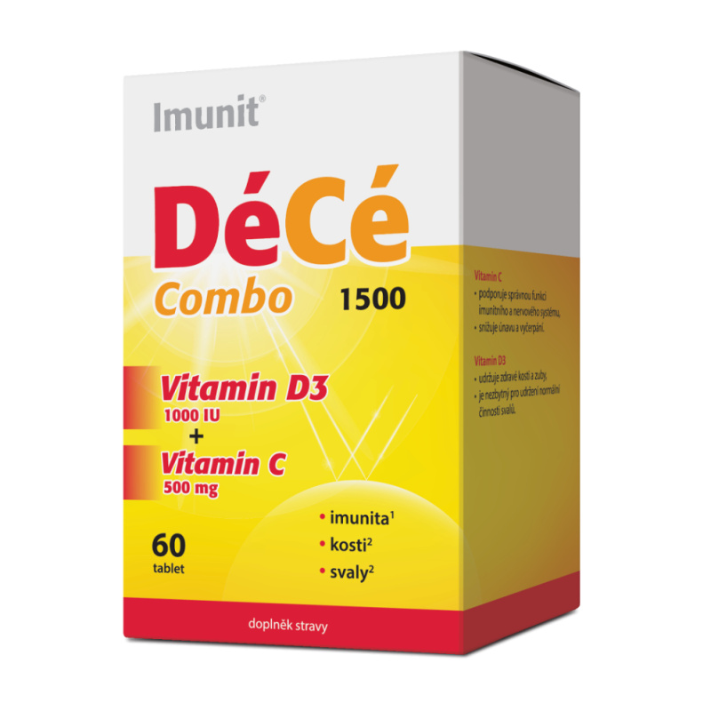 Imunit DéCé Combo 1500, 60 tablet