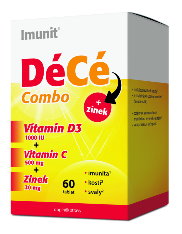 Imunit DéCé Combo 1500, 60 tablet