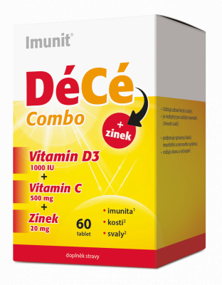 Imunit DéCé Combo 1500, 60 tablet
