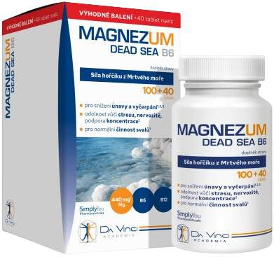 Da Vinci Academia Magnezum Dead Sea, 100+40 tablet
