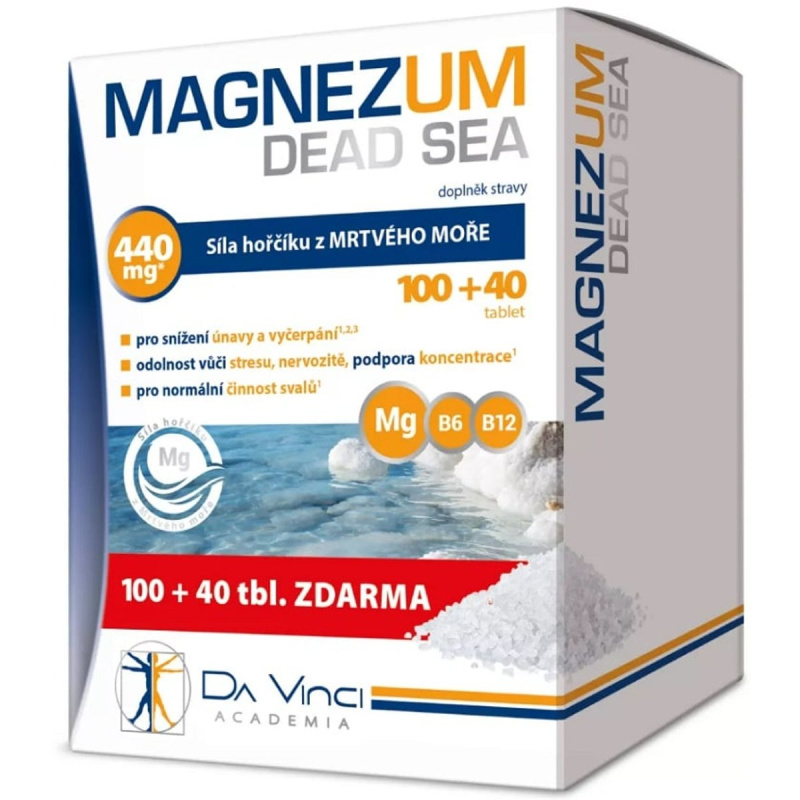 Da Vinci Academia Magnezum Dead Sea, 100+40 tablet
