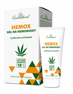 Cannaderm Hemox gel na hemoroidy, 40 ml