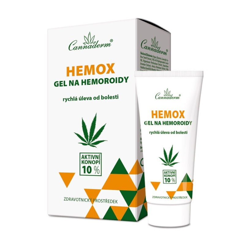 Cannaderm Hemox gel na hemoroidy, 40 ml