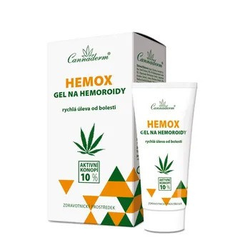 Cannaderm Hemox gel na hemoroidy, 40 ml