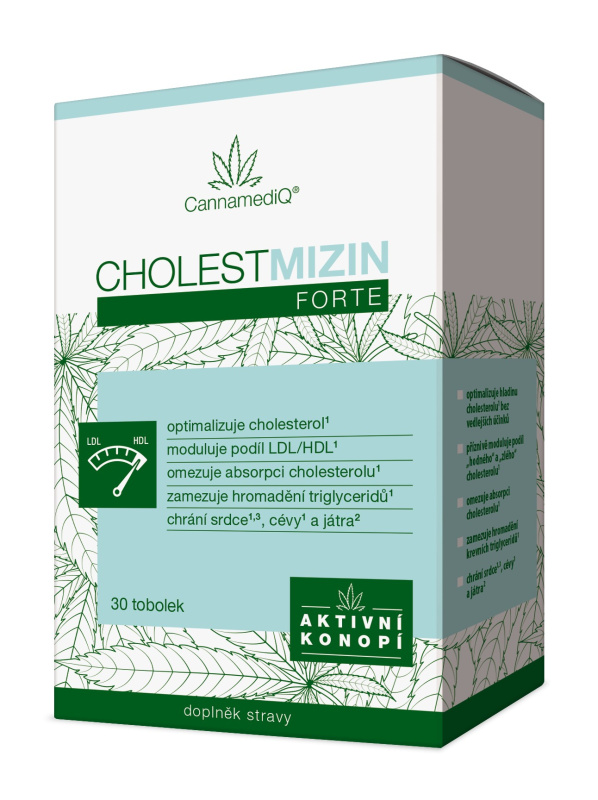 CannamediQ Cholestmizin Forte Počet kusů: 30