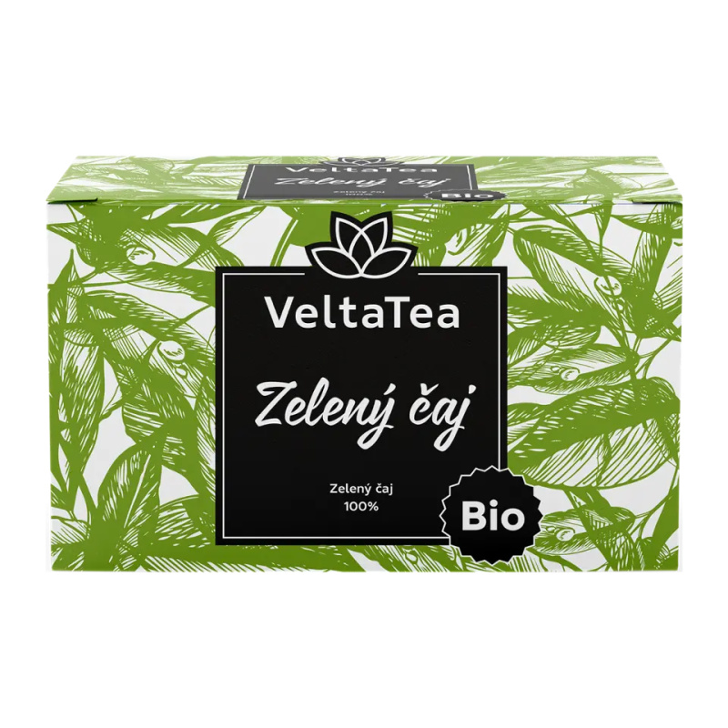 Velta Tea Zelený čaj VeltaTea -  bio, 20x 1,5 g