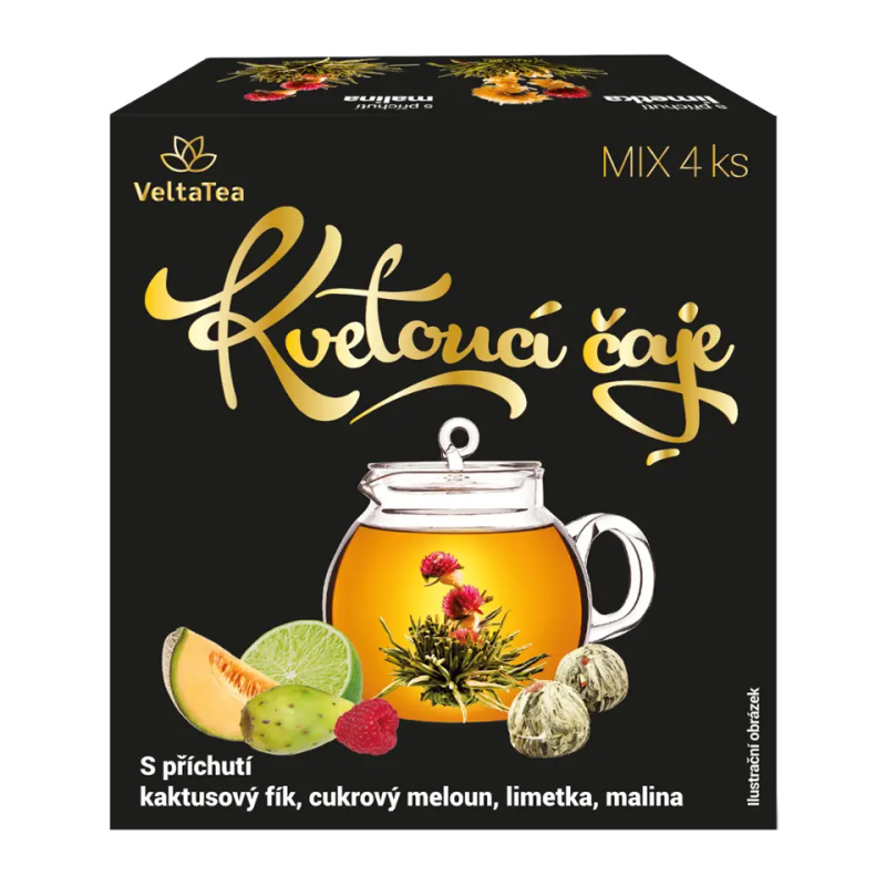 MYSTIFY čaj kvetoucí BLACK 4 ks