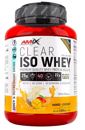 Amix Clear Iso Whey 1000 g - mango/kokos