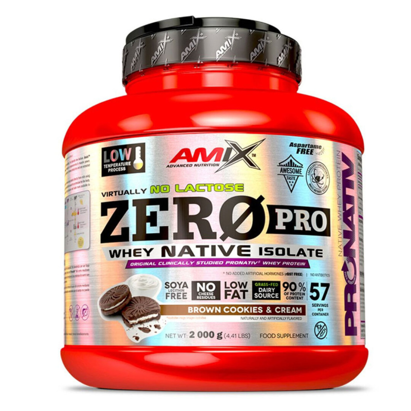 Amix ZeroPro Protein 2000 g Příchuť: Čokoláda