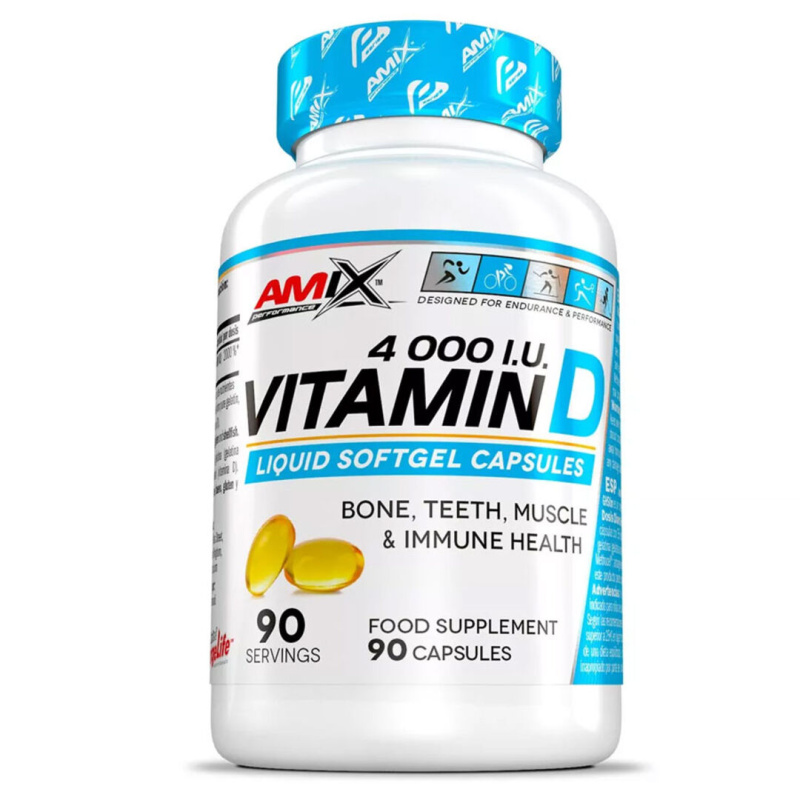 Amix Vitamín D 4000 I.U. 90 kapslí